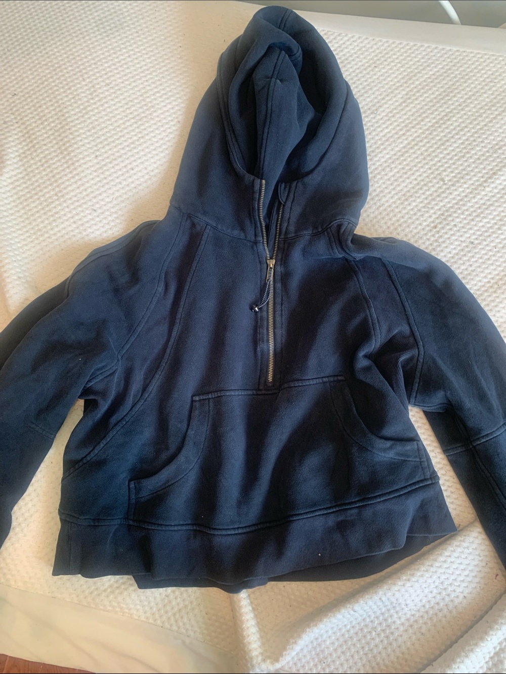 lululemon athletica Navy Half-Zip Pullover Hoodie